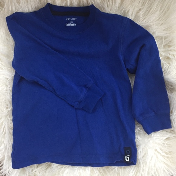 Gymboree Always Soft Boys 3T longsleeve shirt blue