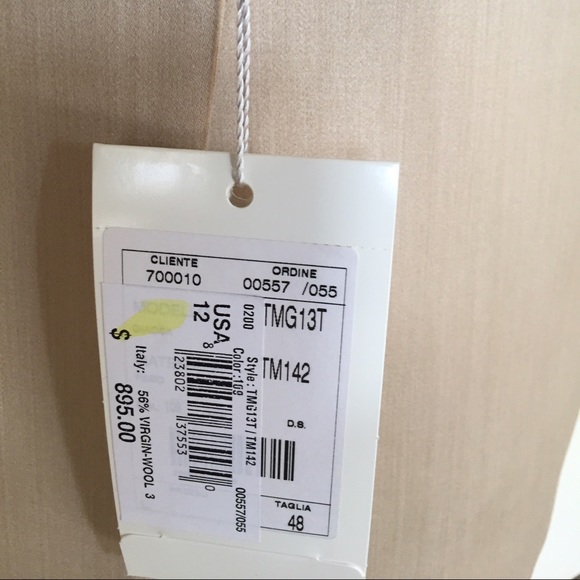 Armani Collection Beige women's jacket size 10 - Picture 3 of 6