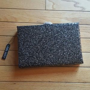 Glittered clutch