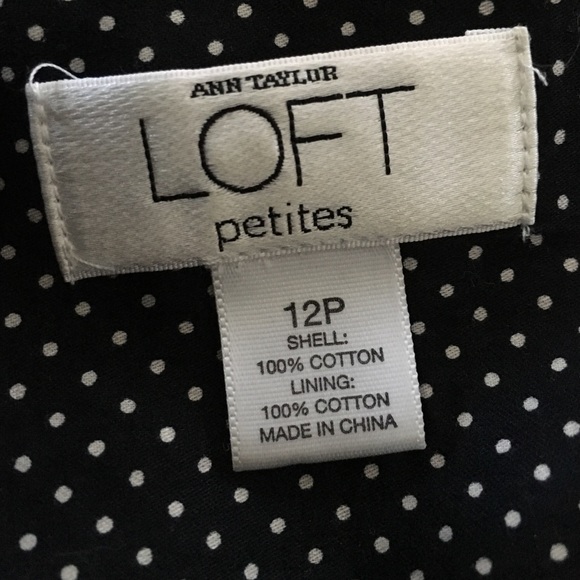 Pretty Ann Taylor LOFT Polk-a-dot Skirt - Picture 5 of 5