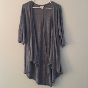 Lularoe heather gray Lindsay, small
