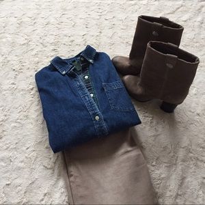 Ralph Lauren Denim Button Down Shirt
