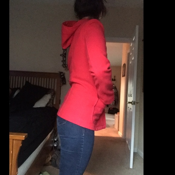 Red Hooded jacket - Picture 2 of 3