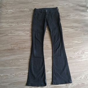 BDG Urban Outfitters size 26 black midrise flared