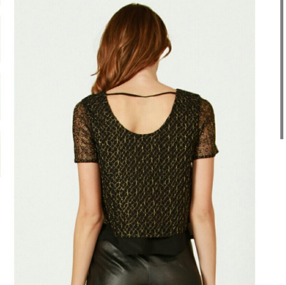 Gold Maze Top - Picture 3 of 4