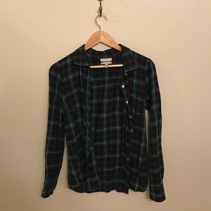 Jcrew perfect fit plaid flannel