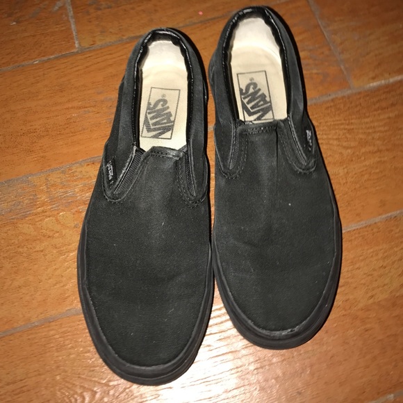 black vans