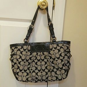 Coach Monogrammed Purse