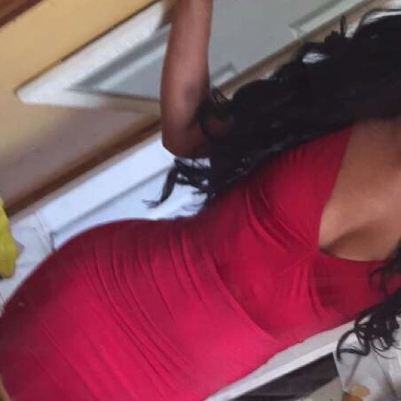 CELINE RED DRESS SZ 1