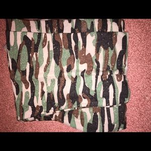 Army Print Lularoe Leggings OS