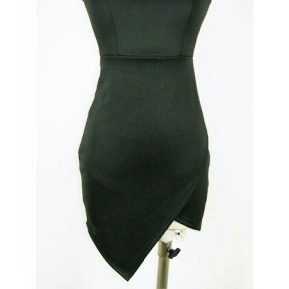 4/$25 On Twelfth Sporty Bodycon Asymmetric Dress - Picture 6 of 8