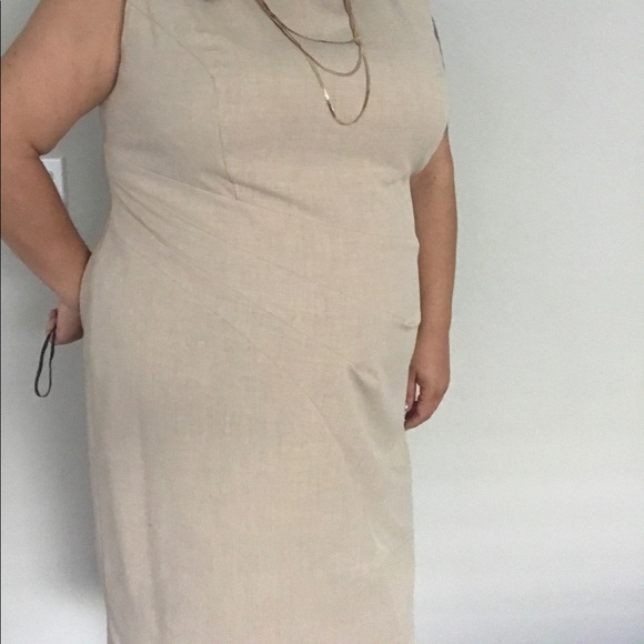 SOLD // Calvin Klein Plus Sized Shift Dress - Picture 2 of 6