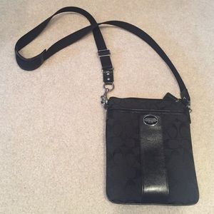 Black Coach Crossbody Bag
