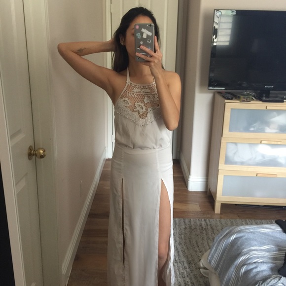 NASTY GAL Crochet Dress