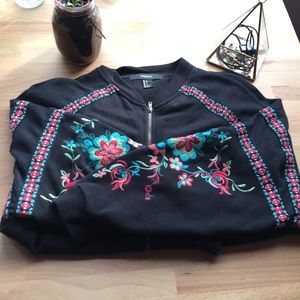 Forever 21 Bomber Sweater.