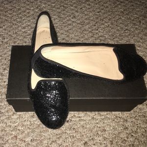 J. Crew Sophie Glitter Loafers