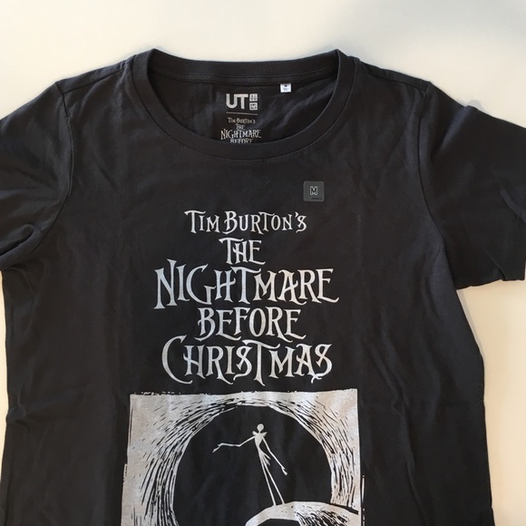 Nightmare Before Xmas tee with Uniqlo beach ball - Picture 2 of 3