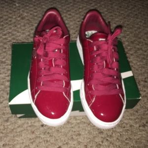 Puma Women's patent sneaker