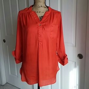 Poetry Flame Red Tunic