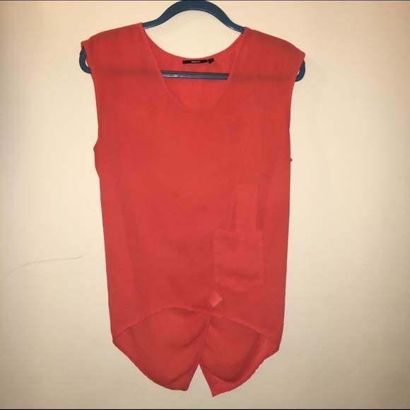 Kimberly Ovitz Flowy Split Back Blouse