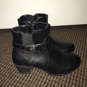 Black booties!
