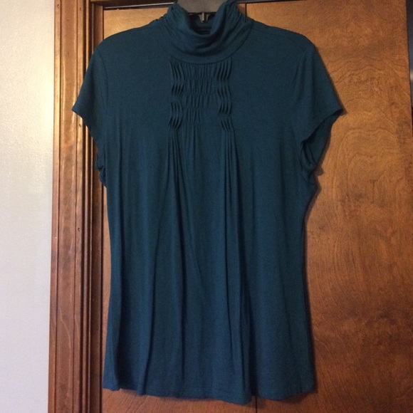 The Limited Short Sleeve Mock Turtleneck