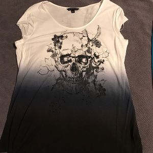 Rock & Republic skull shirt