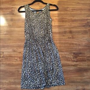 Francesca's leopard dress