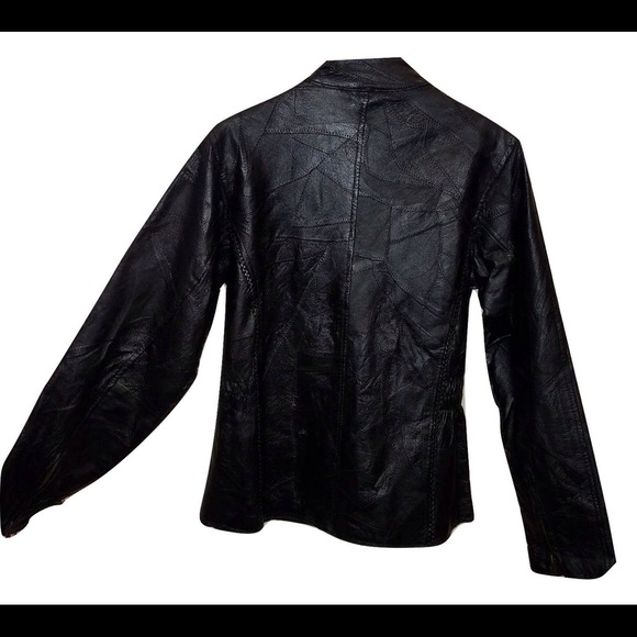 Andrew Michael Medium Leather Jacket - Picture 4 of 4