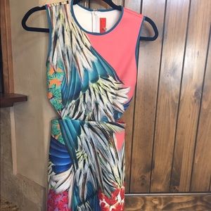Clover Canyon Small Resort Dress with Cut Outs