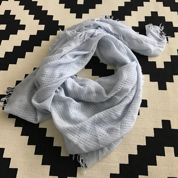 Pale blue rag & bone scarf