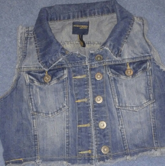 Highway Jeans Vest - Picture 1 of 2