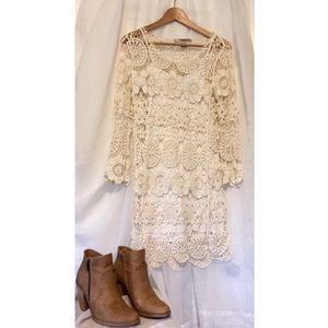Crochet Lace Dress 🌙