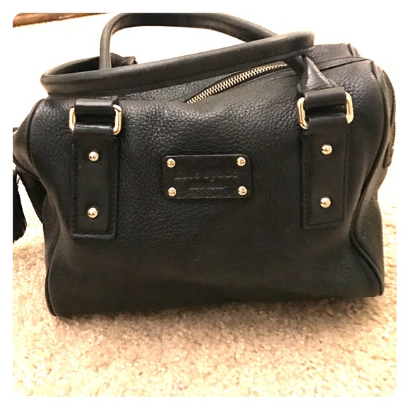 Kate Spade Black Barrel Purse - Picture 1 of 2