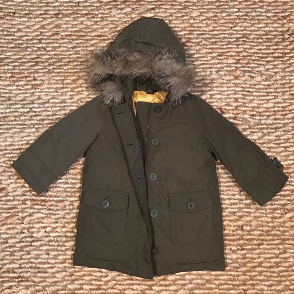 GAP Other - NWOT Gap down fur parka