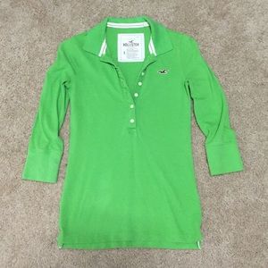 Hollister quarter sleeve top