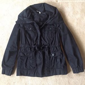 Black lightweight jacket