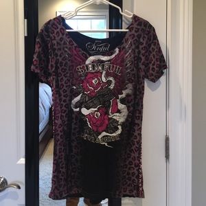 Sinful Cheetah Shirt