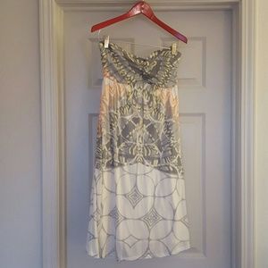 Free People Strapless Summer Dress