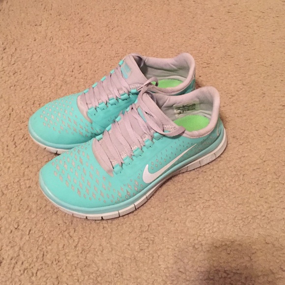 Mint Nike athletic shoes