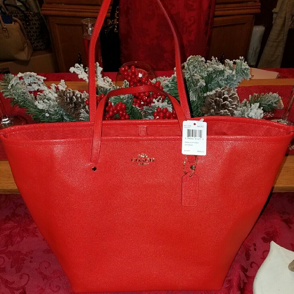 Authentic coach large tote