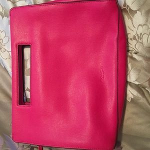 Coach hot pink handbag