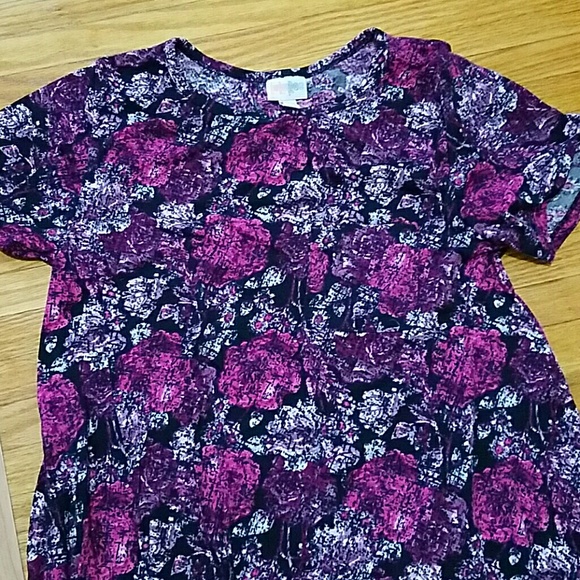 LuLaRoe Vintage Floral Carly Dress EUC