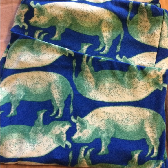 LulaRoe TC Pig Leggings
