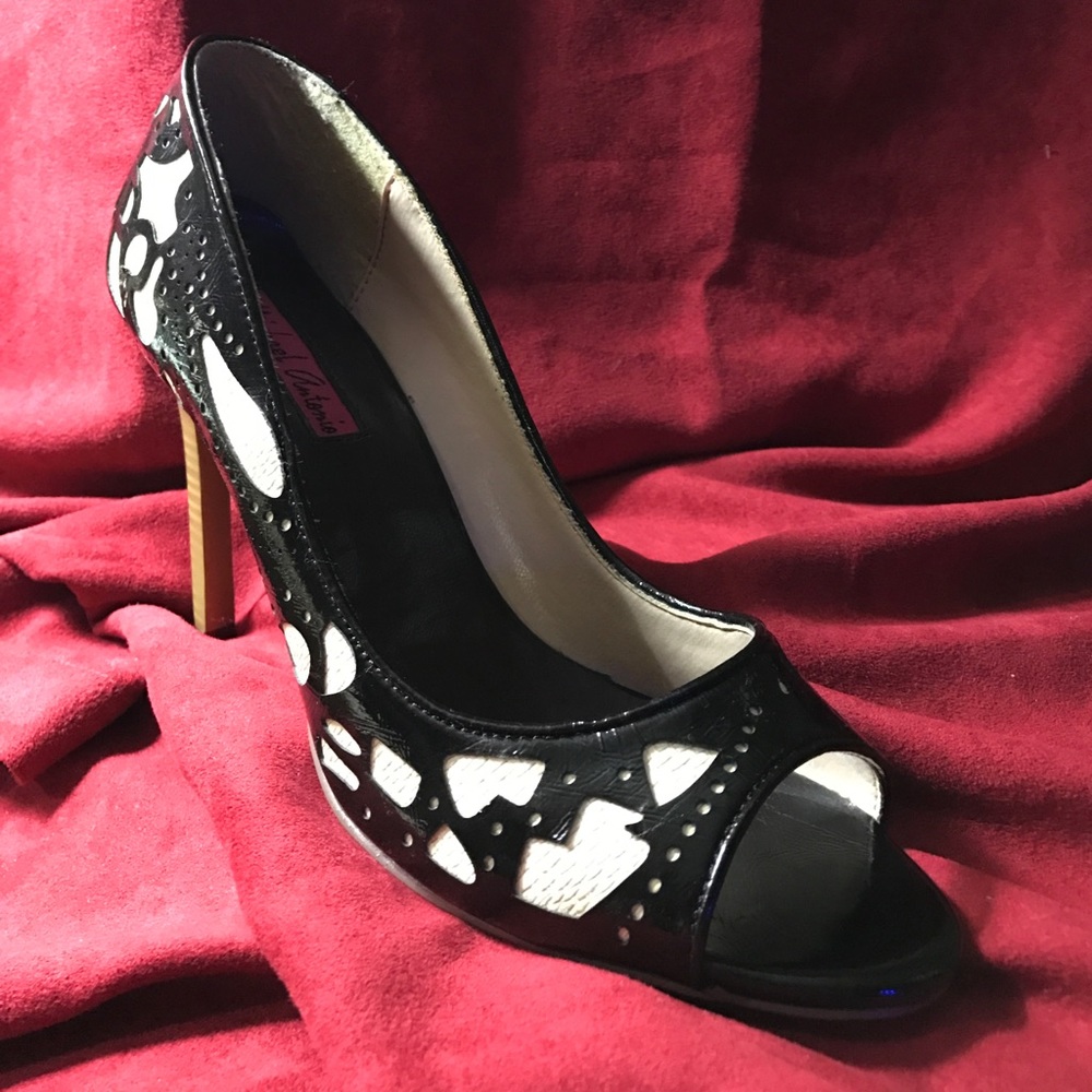 Michael Antonio leather 3tone heel