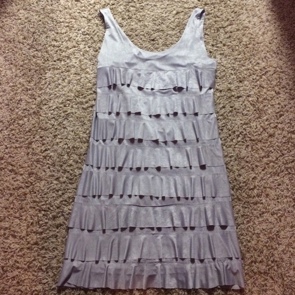 Gray/silver party dress