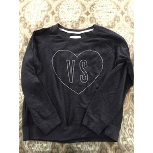 Victoria's Secret Rhinestone crew neck sweatshirt!
