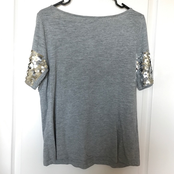 NWT Banana Republic sequin stripe top - Picture 3 of 4