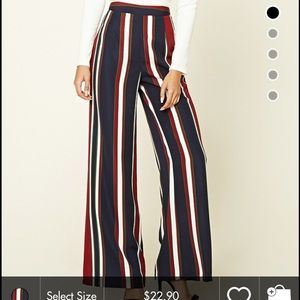 Cute Fared Stripes pants