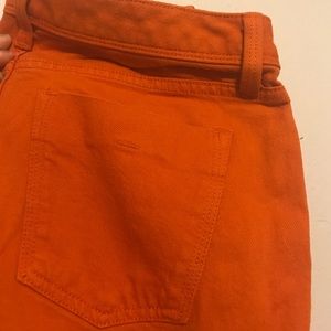 Orange jeans Banana Republic